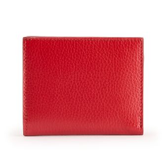 ili RFID-Blocking Small Leather Snap Wallet