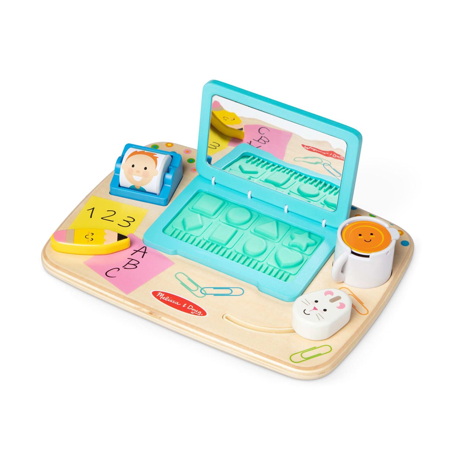  Melissa & Doug Wooden Get Well Doctor Activity Center