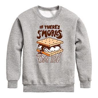 Boys 8-20 If There's S'mores I'm In Sweatshirt