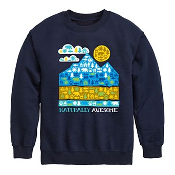 Boys 8-20 Naturally Awesome Camping Sweatshirt