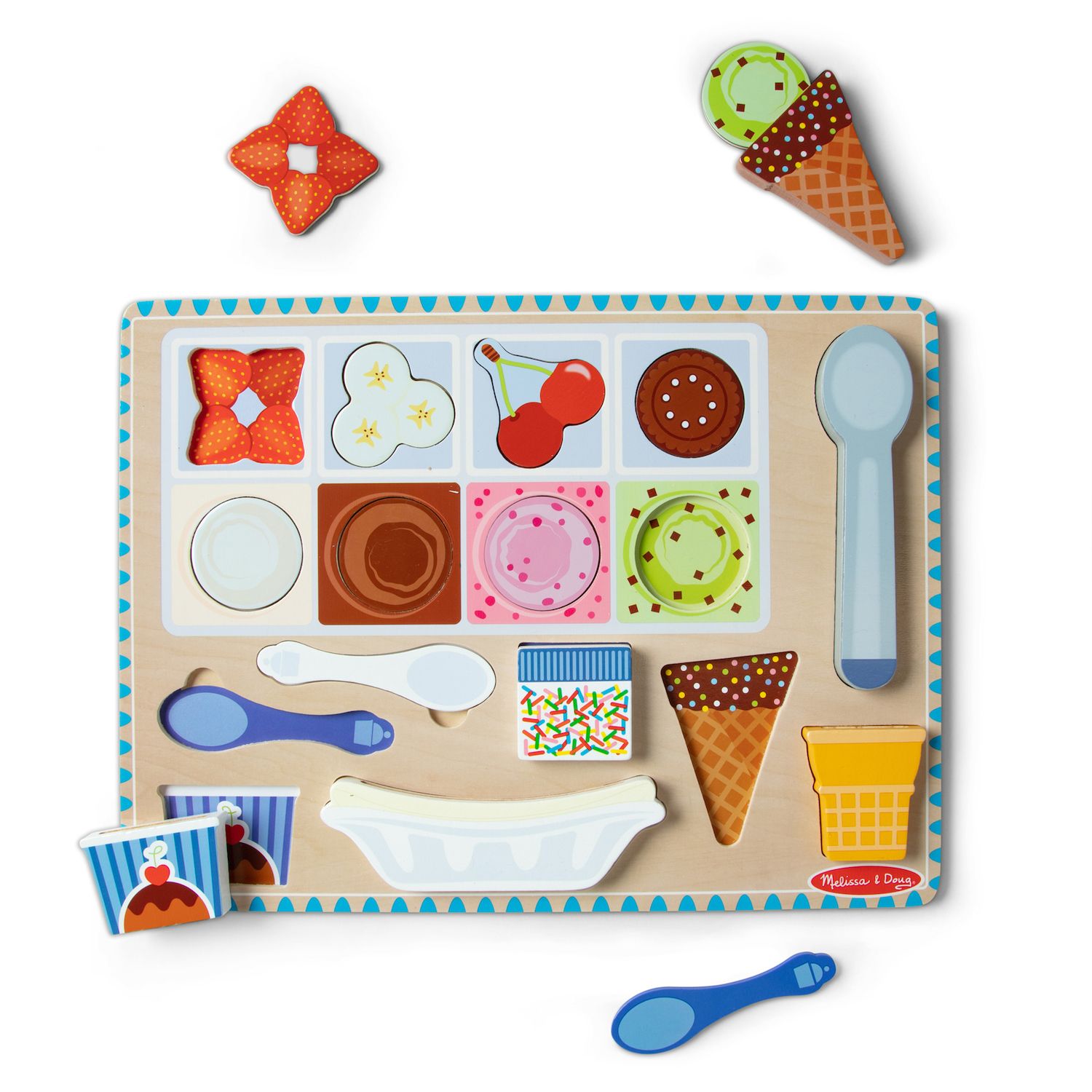 Ice Cream Shop Chalk Play Set- Melissa and Doug