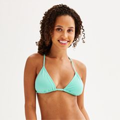 Juniors' Ninety-Nine° Ruched Bikini Top