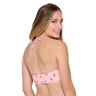 Juniors' Ninety-Nine° Reversible Bandeau Swim Top