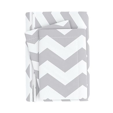 Urban Loft's 3pc Geometric Patterns Duvet Cover Bed Set With Shams