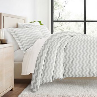 Urban Loft's 3 pc Geometric Patterns Duvet Cover Bed Set With Shams