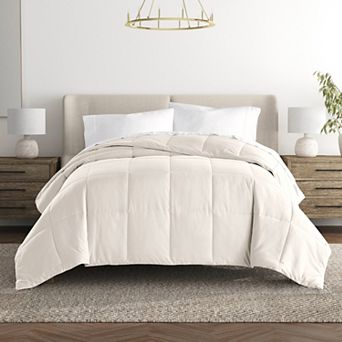 Urban Loft's Lightweight Down-alternative Comforter In Solid Colors