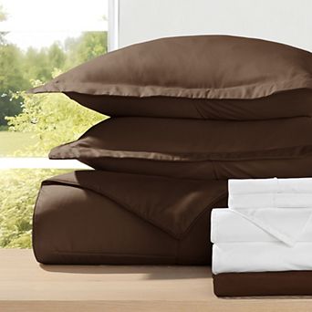 Urban Loft's 8 pc Super Soft Bed-in-a-bag Essential Bedroom Set