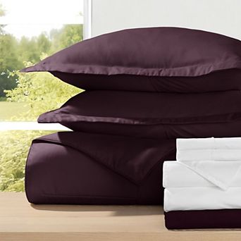 Urban Loft's 8 pc Super Soft Bed-in-a-bag Essential Bedroom Set