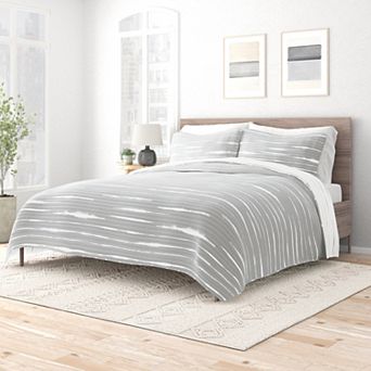 Urban Loft's Reversible 3 pc Quilt Set For King And Queen Beds