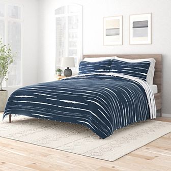 Urban Loft's Reversible 3 pc Quilt Set For King And Queen Beds