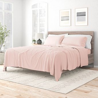 Urban Loft's 4 pc Solid Essential Colors Ultra Soft Bed Sheet Set
