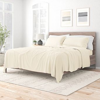 Urban Loft's 4 pc Solid Essential Colors Ultra Soft Bed Sheet Set