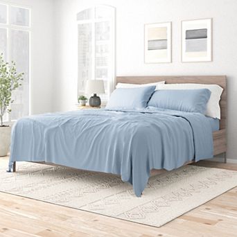 Urban Loft's 4 pc Solid Essential Colors Ultra Soft Bed Sheet Set