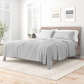 Urban Loft's 4 pc Solid Essential Colors Ultra Soft Bed Sheet Set