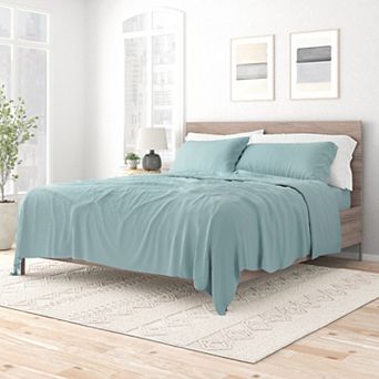 Urban Loft's 4 pc Solid Essential Colors Ultra Soft Bed Sheet Set