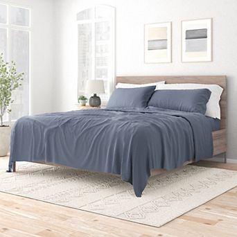 Urban Loft's 4 pc Solid Essential Colors Ultra Soft Bed Sheet Set