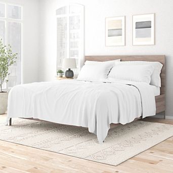 Urban Loft's 4 pc Solid Essential Colors Ultra Soft Bed Sheet Set