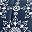 Daisy Medallion Navy