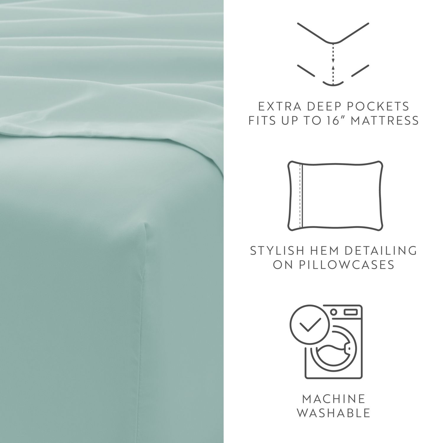 Midnight Blue Full Sheet Set + Extra Pillowcases - Buy 2, Get