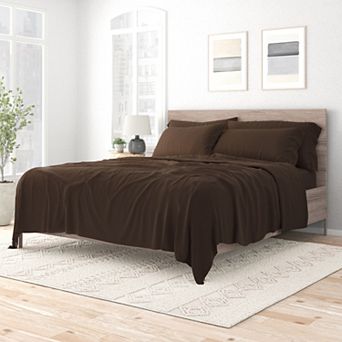 Urban Loft's Solid Essential Colors Bed Sheet Set With Extra Pillowcases