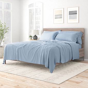 Urban Loft's Solid Essential Colors Bed Sheet Set With Extra Pillowcases