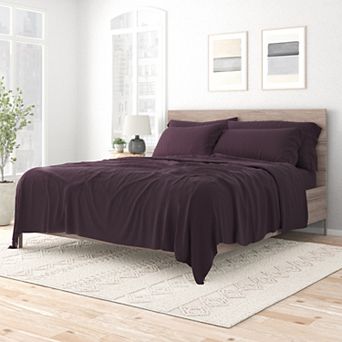 Urban Loft's Solid Essential Colors Bed Sheet Set With Extra Pillowcases