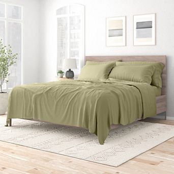 Urban Loft's Solid Essential Colors Bed Sheet Set With Extra Pillowcases