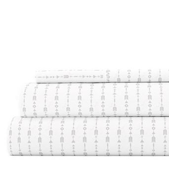 Urban Loft's 4 pc Modern Elegance Patterns Premium Softness Bed Sheet Set