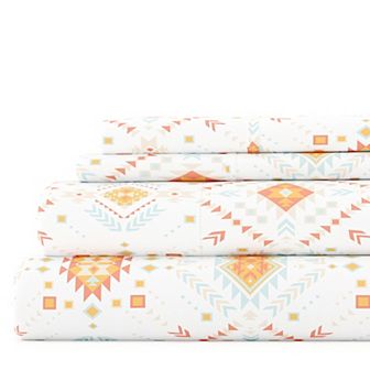 Urban Loft's Deep Pockets Patterns Sheet Set - Breathable, Easy Care