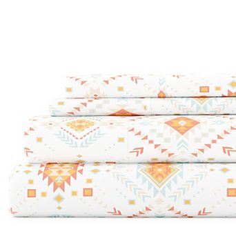 Urban Loft's Deep Pockets Patterns Sheet Set - Breathable, Easy Care