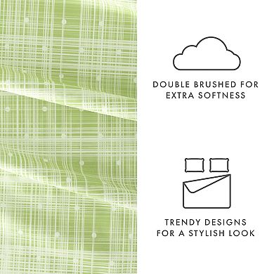 Urban Loft's 4pc Dots & Stripes Patterns Sheet Set