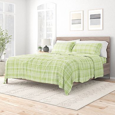 Urban Loft's 4pc Dots & Stripes Patterns Sheet Set