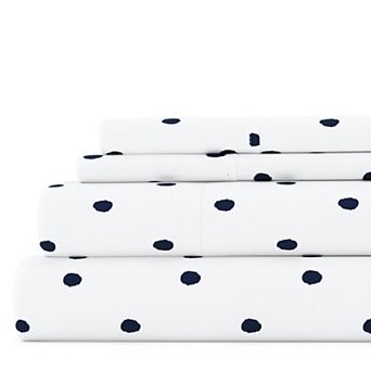 Urban Loft's 4 pc Dots & Stripes Patterns Sheet Set