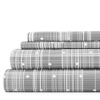 Urban Loft's 4 pc Dots & Stripes Patterns Sheet Set