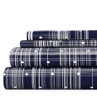 Urban Loft's 4 pc Dots & Stripes Patterns Sheet Set