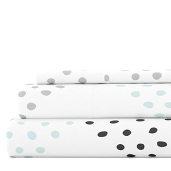Urban Loft's 4 pc Dots & Stripes Patterns Sheet Set