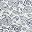 Coarse Paisley Navy