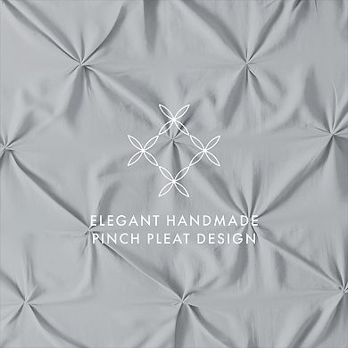 Urban Loft's 3pc Luxury Pinch Pleat Duvet Cover Home Bedding Set