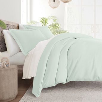 Urban Loft's 3 pc Solid Essential Colors Duvet Cover Bed Set With Shams