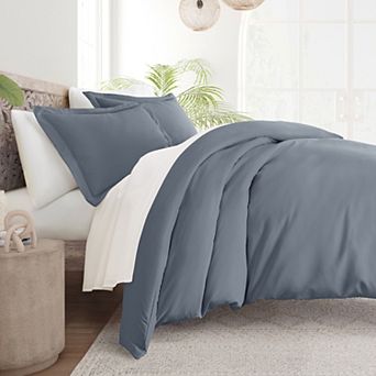 Urban Loft's 3 pc Solid Essential Colors Duvet Cover Bed Set With Shams