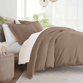 Urban Loft's 3 pc Solid Essential Colors Duvet Cover Bed Set With Shams
