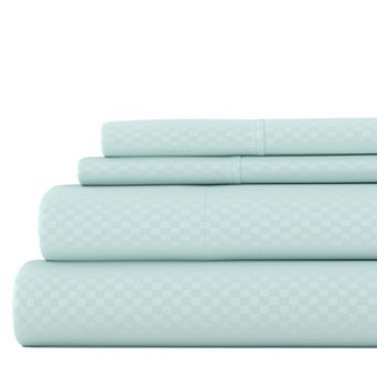Urban Loft's 4 pc Super Soft Embossed Texture Bed Sheet Set