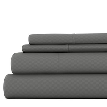 Urban Loft's 4 pc Super Soft Embossed Texture Bed Sheet Set