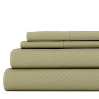 Urban Loft's 4 pc Super Soft Embossed Texture Bed Sheet Set