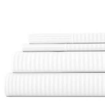 Urban Loft's 4 pc Super Soft Embossed Texture Bed Sheet Set
