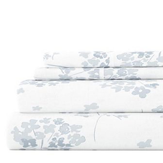 Urban Loft's Organic Cotton Deep Pocket Flannel Sheet Set - Easy Care, Wrinkle Resistant