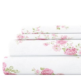 Urban Loft's Organic Cotton Deep Pocket Flannel Sheet Set - Easy Care, Wrinkle Resistant