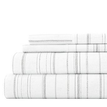 Urban Loft's Organic Cotton Deep Pocket Flannel Sheet Set - Easy Care, Wrinkle Resistant