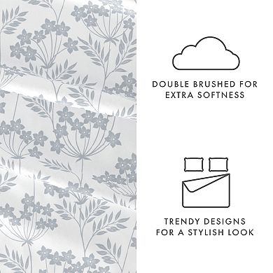 Urban Loft's 4pc Floral Farmhouse Patterns Premium Softness Sheet Set