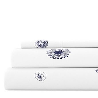 Urban Loft's 4 pc Floral Farmhouse Patterns Premium Softness Sheet Set